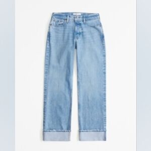 Abercrombie & Fitch cuffed jeans